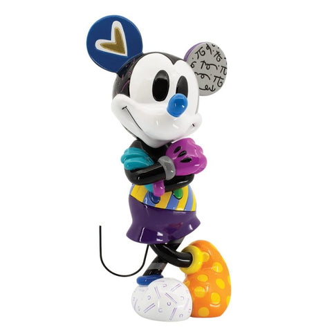 Enesco Disney Statuina Topolino in resina, Britto 12.5x10.5xH25.5 cm