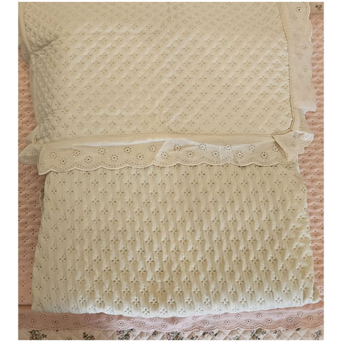 L'Atelier 17 Trapunta un posto e mezzo primaverile + 2 federe "Fiorellino" 220x260 cm 4 varianti(1 unità)