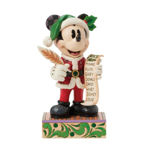 Enesco Disney Mickey Mouse Père Noël 19,7x8xH19,7 cm