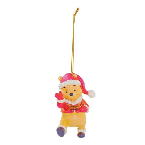 Enesco Winnie The Pooh decoro di natale in resina lucido per Albero 6x4.5xH10 cm