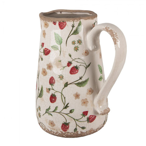 Clayre & Eef Brocca ceramica Shabby Chic 21x15x23 cm