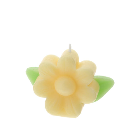 Hervit Candela Fiore in cera 7.5x4x5.5 cm 4 varianti(1pz)