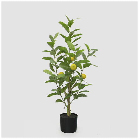EDG Enzo De Gasperi Pianta artificiale Limone Vogue con vaso H97 cm - Angelica Home Stabia