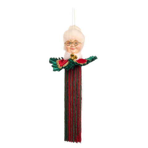 GOODWILL Decoro per albero di natale, addobbo in resina e tessuto 15 cm 2 varianti(1 unità)