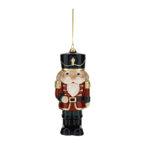 Hervit Soldier Decoration Christmas Tree Ornament Ceramic H12 cm