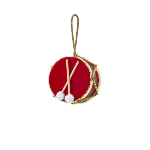 Fabric Clouds Christmas Drum Decoration for "Carousel" Tree D10 cm