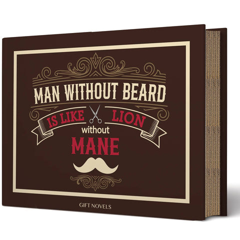 Easy life Idea Regalo Set care uomo 4 pezzi in box "Gift Novels"