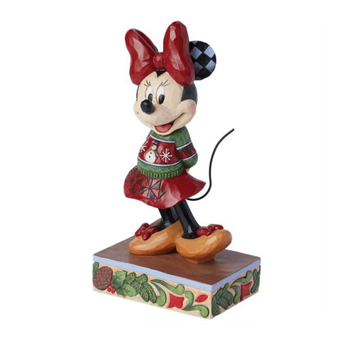 Enesco Figurine de Noël Minnie "Jim Shore" 8x8xH14,5 cm