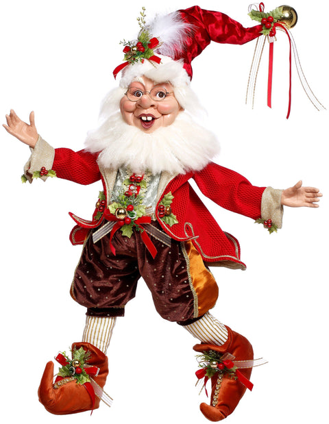 GOODWILL Mark Roberts Elfo di Natale divertente grande in resina H81 cm