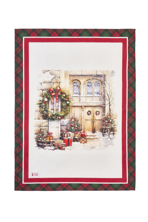Cloth Clouds Christmas Canvas "Christmas is Coming" 50x70 cm 6 variants (1 unit)