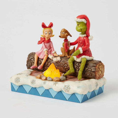 Figurine Enesco Grinch en train de rôtir, Jim Shore 18x11xH16 cm
