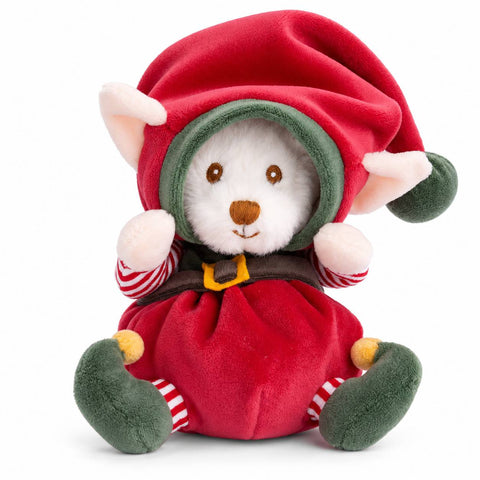 Bukowski Orso Peluche elfo "Ziggy Santa's Little Helper" H15 cm 2 varianti (1 unità)