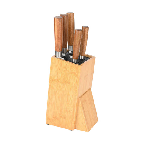 Estia Home Base in bamboo per Coltelli da cucina 15x10xH24.5 cm