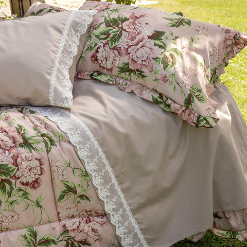 L'Atelier 17 "Sylvia" Queen-Size Quilt + 2 Pillowcases 220x260 cm