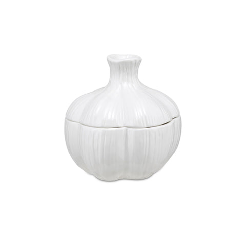 La Porcellana Bianca Ciotola porta aglio "Fattoria" D12xH12 cm