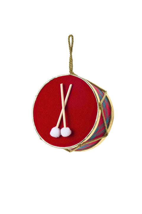 Fabric Clouds Christmas Drum Decoration for "Carousel" Tree D20 cm