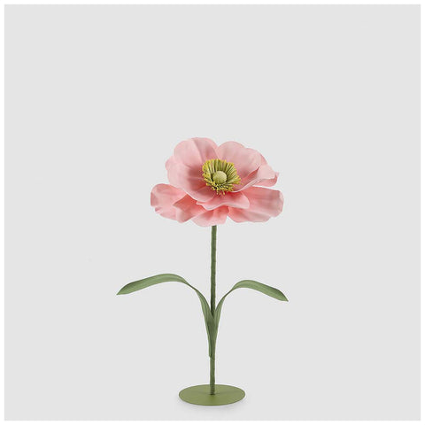 EDG Enzo de Gasperi Fiore Anemone Jumbo artificiale con base D60xH110 cm
