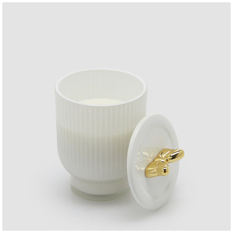 Bougie Bow EDG Enzo De Gasperi D10xH15 cm 3 variantes (1 unité)