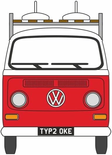 Oxford Diecast Modellino Camper VW T2 Bay Windows Coca-Cola 1:76