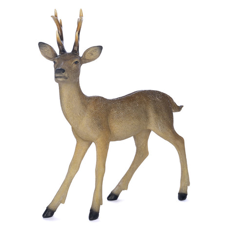 Statue de Noël GOODWILL Renne / Biche en résine 55,5 cm 2 variantes (1pc)