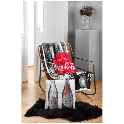 Plaid de Noël Siretessile Coca Cola 120x160 cm 2 variantes (1pc)