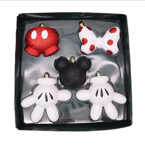 Christmas Inspirations Set 5 Decori natalizi per albero Disney, Topolino "Mickey Mouse"