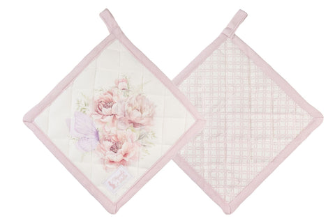 Manique en coton Cloth Clouds « Fiorirà » 18x18 cm 2 variantes (1 unité)