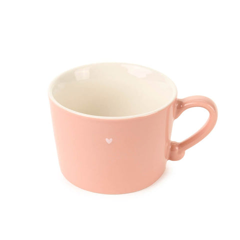 Nuvole di Stoffa Set 2 Tazze in ceramica "La Vie en Rose" 350 ml