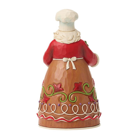 Enesco Statuina Babbo Natale Cuoco "Gingerbread Pastry" 12x11.5xH21 cm