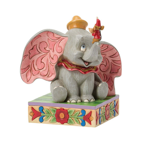 Enesco Disney Statuina Dumbo e Timothy(Timoteo) H13 cm