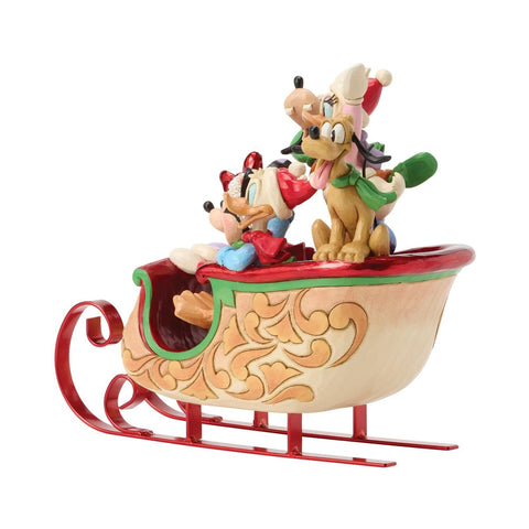 Enesco Mickey Mouse and Friends Christmas Figurine, Jim Shore 20x16xH20 cm