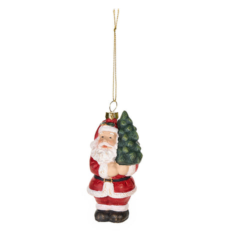 Nuvole di Stoffa Babbo natale in plastica "Bear Wonderland" H11.7/H10.5 cm 2 varianti (1pz)