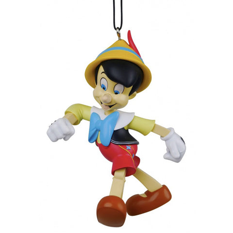 Kurt S. Adler Décoration de Noël pour sapin Disney, Pinocchio en résine H9,5 cm