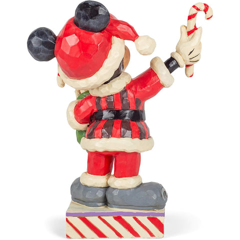 Figurine de Noël Enesco Mickey Mouse avec des bonbons "Jim Shore"