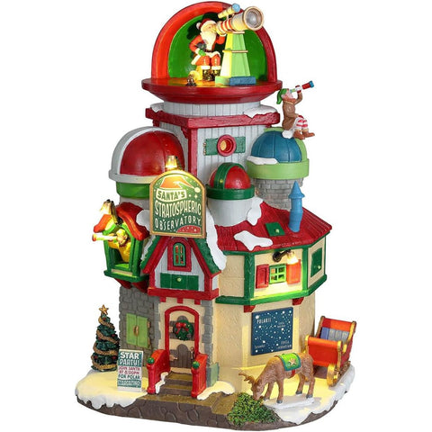LEMAX Illuminated Building "Santa'S Stratospheric Observatory" Build your own Christmas village