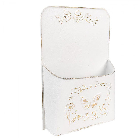 Clayre & Eef Portavaso per piante in ferro anticato 27x9x41 cm