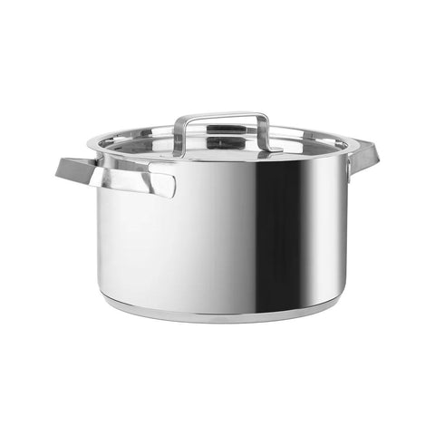 Estia Home Casseruola in acciaio inox + coperchio "Allegro" 24 cm