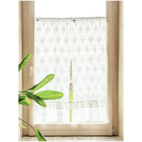 Chez Moi Set of two glass curtains in lace "Etoile Corinthian" 60xH160 cm 2 variants