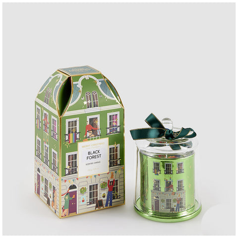 Bougie de Noël EDG Enzo De Gasperi "Rue de Rivoli" H 13 cm