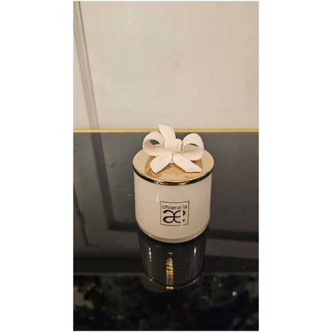 Chiaraela Scatola Eli mignon con fiocco D6xH8 cm 4 varianti(1 unità)