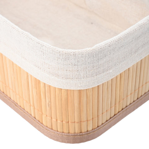 Estia Home Contenitore Organizer in bamboo 30x20xH12 cm