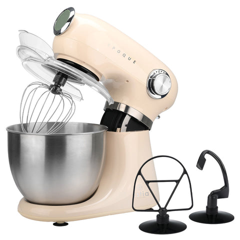 Estia Home Planetaria / Impastatrice elettrico in acciaio inox crema "Epoque Retrò" 1000w 5lt