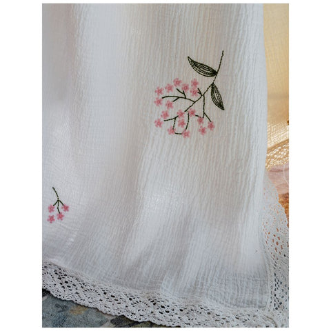 L'Atelier 17 Tovaglia in cotone con ricami "Minuetto" 155x270 cm 3 varianti(1pz)