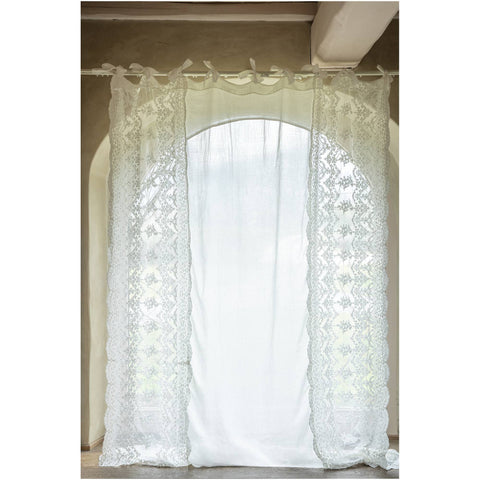 Chez Moi Tendone Intarsio pizzo laterale "Simposio" L280xH300 cm