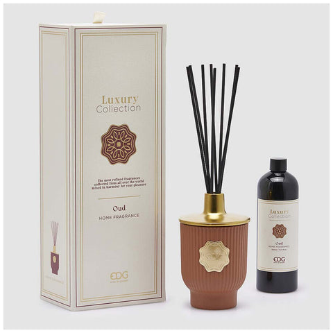 EDG Enzo De Gasperi Profumatore Luxury per ambienti con bastoncini 500 ml 3 varianti(1 unità)