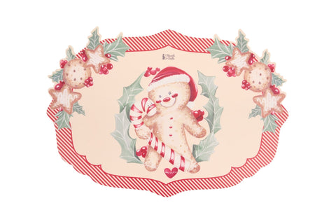 Nuvole di Stoffa Set 2 tovagliette di natale vinile 49,5x35 cm