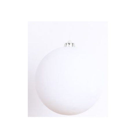 Lena's Flowers Lot de 3 boules de Noël effet velours D 12 cm