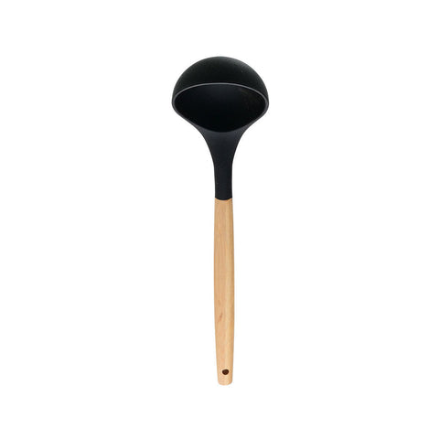 Estia Home Mestolo da Zuppa da cucina in silicone "Bamboo Essentials" 31.5x7.7x6.7 cm