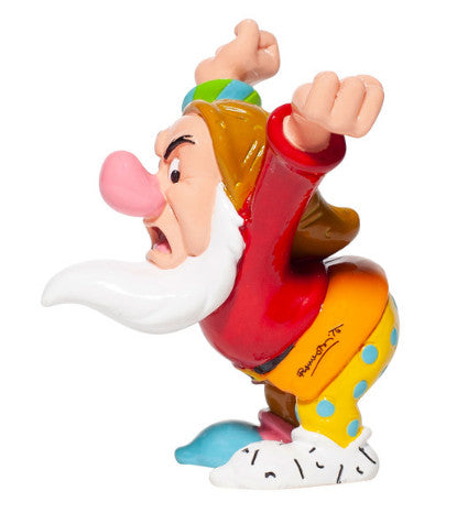 Enesco Disney Britto Statuina Brontolo(Biancaneve e i sette nani) 6x3xH8.5 cm
