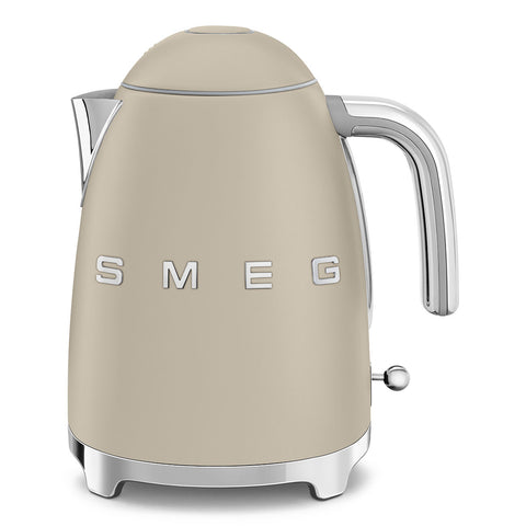 Smeg Electric Kettle 2400W stainless steel Moonlight Beige matte 1.7L